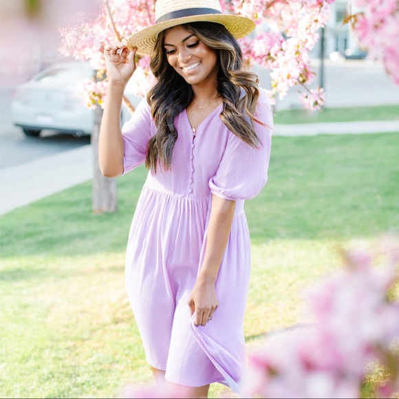 ICHI Babydoll Dress - Picture 1 of 2